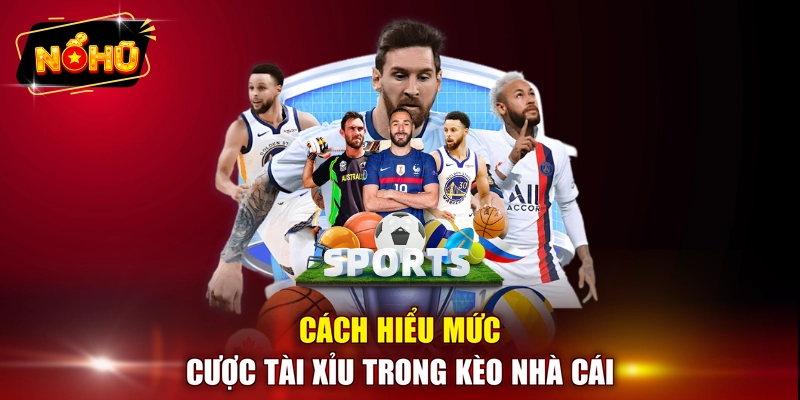 Cách hiểu mức cược tài xỉu trong kèo nhà cái 